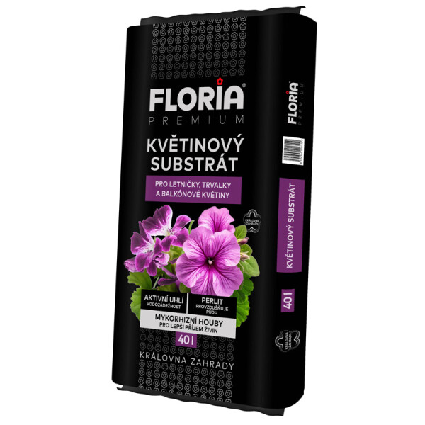 AGRO FLORIA PREMIUM Kvetinový substrát 40 l