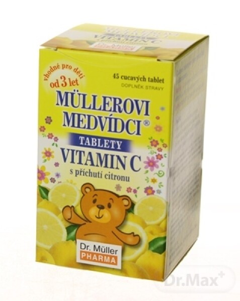 MÜLLEROVE medvedíky - vitamín C