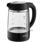 Sencor SWK 2711BK čierna / Rýchlovarná kanvica / 2200W / 1.7L (8590669388783)