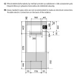 SAPHO - ONSEN EVO elektrické vykurovacie teleso, 400x900, 1000 W, antracit ONS10011