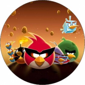 Jedlý papier Angry Birds Vesmír 19,5 cm - Pictu Hap