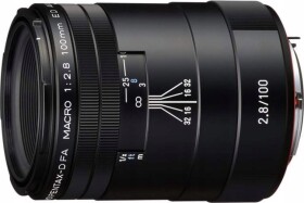 Pentax HD D-FA 100mm f/2.8 Macro ED AW lens, black