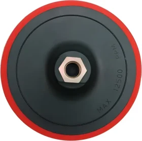 Vorel Tanier leštiaci/brúsiaci M14 125 mm / Brúsny tanier / Suchý zips / 12500 ot./min (TO-08318)