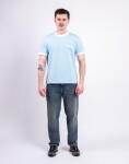 Carhartt WIP S/S Ip Ringer T-Shirt Icaria/White/White M