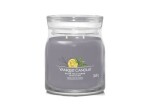 Yankee Candle Signature Black Tea amp; Lemon stredný pohár 368g / doba horenia až: 50 h (5038581129310)