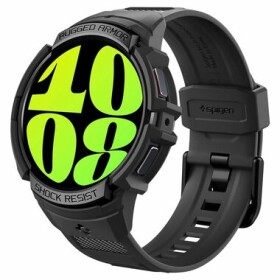 Spigen Rugged Armor Pre ochranný kryt pre Samsung Galaxy Watch 6 44 mm čierna (ACS06496)