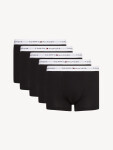 Pánske trenírky 5-PACK ESSENTIAL REPEAT LOGO TRUNKS UM0UM027670SJ čierna Tommy Hilfiger