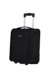 Malý textilný kufor Travelite Cabin 2w Underseater Black