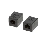 LogiLink RJ-45 Cat.6 UTP čierna / Spojka / 2x RJ-45 / 1:1 (NP0034A)