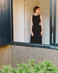 Thinking MU Black Kin Dress BLACK XS