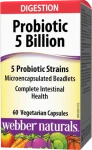 WEBBER NATURALS Probiotic 5 Billion 60 kapsúl (04972)