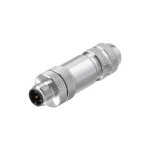 Weidmüller SAIB-5/6S M12 5P A-COD neupravený zástrčkový konektor pre senzory - aktory, 1191020000, piny: 5, 1 ks; 1191020000
