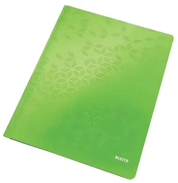 Leitz Wow zelená / Dosky s rýchloviazačom / A4 / až 250 listov / kartón s lamináciou (30010054)