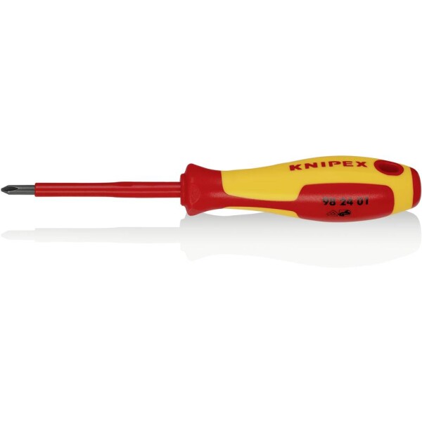 Knipex KNIPEX 98 24 01 VDE krížový skrutkovač PH 1 Dĺžka drieku: 80 mm DIN EN 60900; 98 24 01