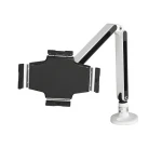 StarTech stolný stojan na tablet biela / Stojan na tablet / 9-11" / náklon 0-180 ° / rotácia 360° / nosnosť 1 kg (ARMTBLTIW)