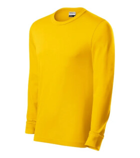 Tričko Resist LS unisex žlté 3XL