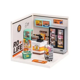 Robotime miniatúra domčeka Obchod so zásobami