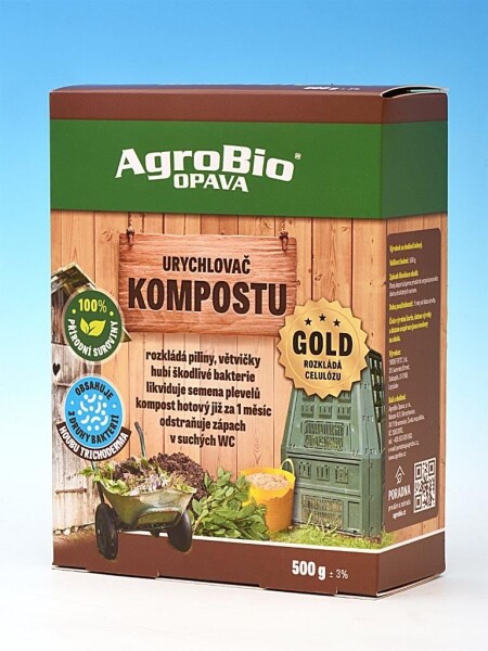 AgroBio Urýchľovač kompostu GOLD - 500 g
