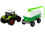 Mamido Elektrické autíčko traktor pre deti s návesom cisternou - Farma