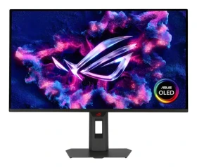 26,5" Asus ROG Strix OLED XG27AQDMESZ čierna / Monitor / QD-OLED / QHD 2560×1440 / 240Hz / 2× HDMI + DP (90LM0C80-B03171)