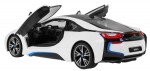 RASTAR Auto na diaľkové ovládanie R / C BMW i8 Rastar 1:14 biele