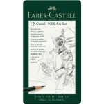 Faber-Castell Castell 9000 Art Set Grafitová ceruzka - plechová krabička 12 ks (119065)