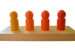 Moyo Montessori Moyo Montessori Tieňovanie farieb - figúrky s doštičkami