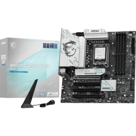 MSI B860 GAMING PLUS WIFI / B860 / LGA 1851 / 4X DDR5 / PCIEx 16 / 5 GLAN / Wi-Fi / mATX (B860M GAMING PLUS WIFI)