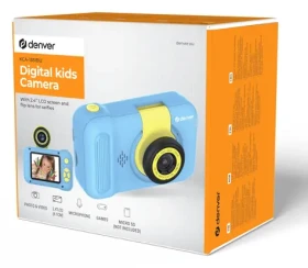 Denver KCA-1351BU / Detský fotoaparát / Výklopný objektív / 40 Mpx / Video Full HD / MicroSD (dkca1351bu)