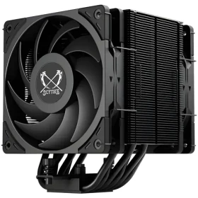 Scythe Mugen 6 Dual Fan Black Edition / Chladič CPU / 2× 120 mm PWM / 300-2000 rpm / LGA1700 / AM5 (SCMG-6000DBE)