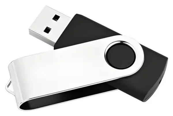 MediaRange Neutral 16GB čierna, strieborná / Flash disk / USB 2.0 / čítanie 17 MB/s / zápis 6 MB/s (MR910NTRL)