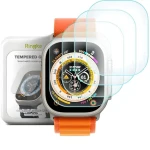 Ringke ID FC tvrdené sklo pre Apple Watch Ultra 1/2 49mm / Ochranné sklo / 4 ks v balení