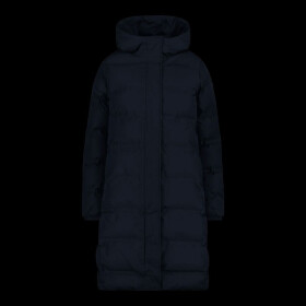 Dámsky zimný kabát s kapucňou CMP zateplená nepremokavá bunda čierna (34K0096/N950) 46