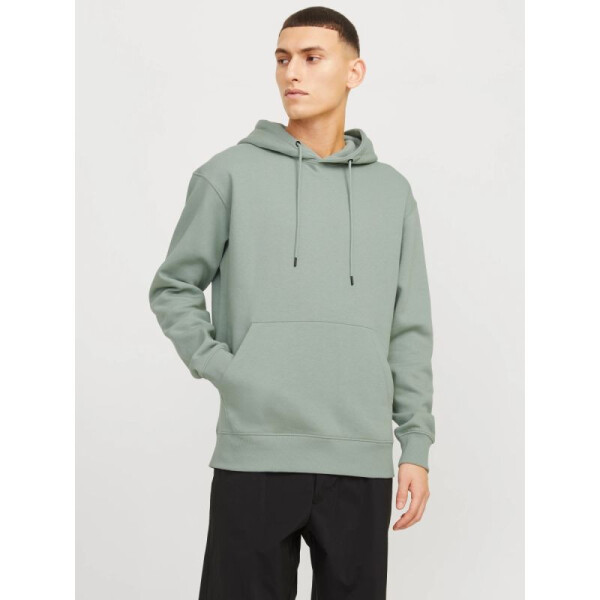 Jack&Jones pánska mikina JJESTAR BASIC SWEAT HOOD NOOS 12208157 ICEBERG GREEN M