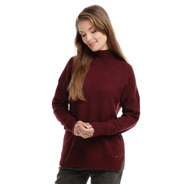 Bushman sveter Brigid burgundy XXXL