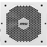 MSI MPG A750GF biela / 750W / ATX / 140mm / modulárny / aktívny PFC / 80PLUS Gold (MPG A750GF WHITE)