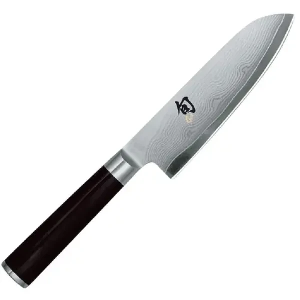 KAI Shun Classic / Nôž Santoku / 14 cm / Damašková oceľ VG-MAX / 61 HRC / Rukoväť Pakkawood (DM-0727)
