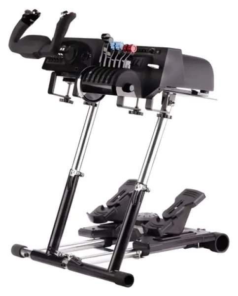 Wheel Stand Pro DELUXE V2 pre Honeycomb Yoke Throttle / Stojan na herný ovládač / Nastaviteľný sklon 360°