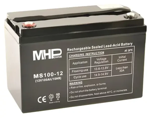 MHPower MS100-12 / Batéria / VRLA AGM / 12V/100Ah (MS100-12)