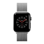 LAUT Steel LOOP remienok pre Apple Watch 38 amp; 40 mm strieborná (LAUT-AWS-ST-SL)