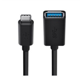 Belkin kábel USB 3.0 USB-C do USB-A 15 cm (F2CU036btBLK)