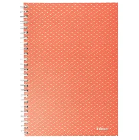 Esselte Colour'Breeze koralový / Blok / A5 / Linkovaný / 80 listov (628473)