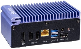 Shuttle Shuttle SPCEL12 Edge Mini PC Barebone, 0.46L, Intel Celeron J6412 SoC, BGA 1493, DDR4, 2x 2.5G LAN