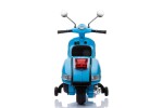 Mamido Mamido Detský elektrický skúter Vespa PX150 12V modrý