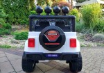 Mamido Elektrické autíčko Jeep Raptor 4x4 biele