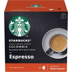 Starbucks Dolce Gusto Columbia Espresso 12 ks / Kapsľová káva (7613036988704)