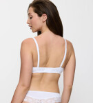 Triumph LOVELY MICRO - Vystužená podprsenka s kosticami pre celodenné pohodlie Triumph WHITE 80C