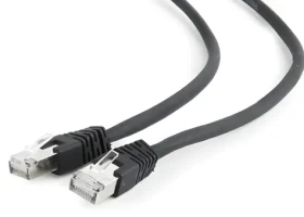 Gembird PP6A-LSZHCU-BK-5M čierna / Patch kábel / RJ45 / Cat.6A / S/FTP / 5 m (PP6A-LSZHCU-BK-5M)