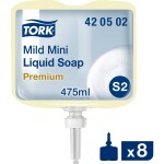 TORK Mild Mini 420502 tekuté mydlo 475 ml 8 ks; 420502