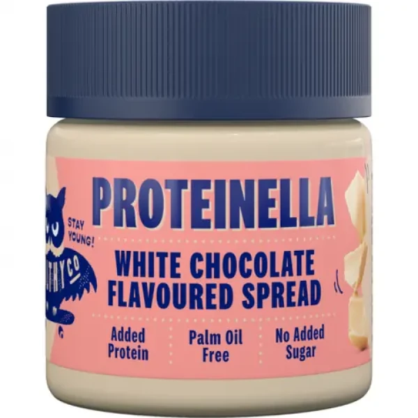 Proteinella - HealthyCo (biela čokoláda, 200 g) (28132-4-200g-white-chocolate)